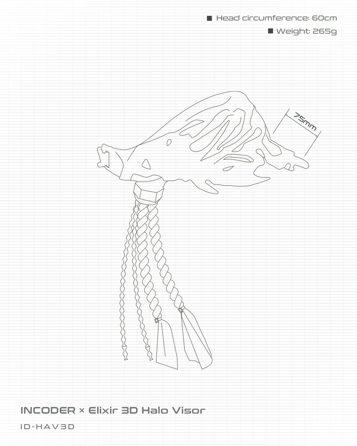 INCODER × Elixir 3D Halo Visor