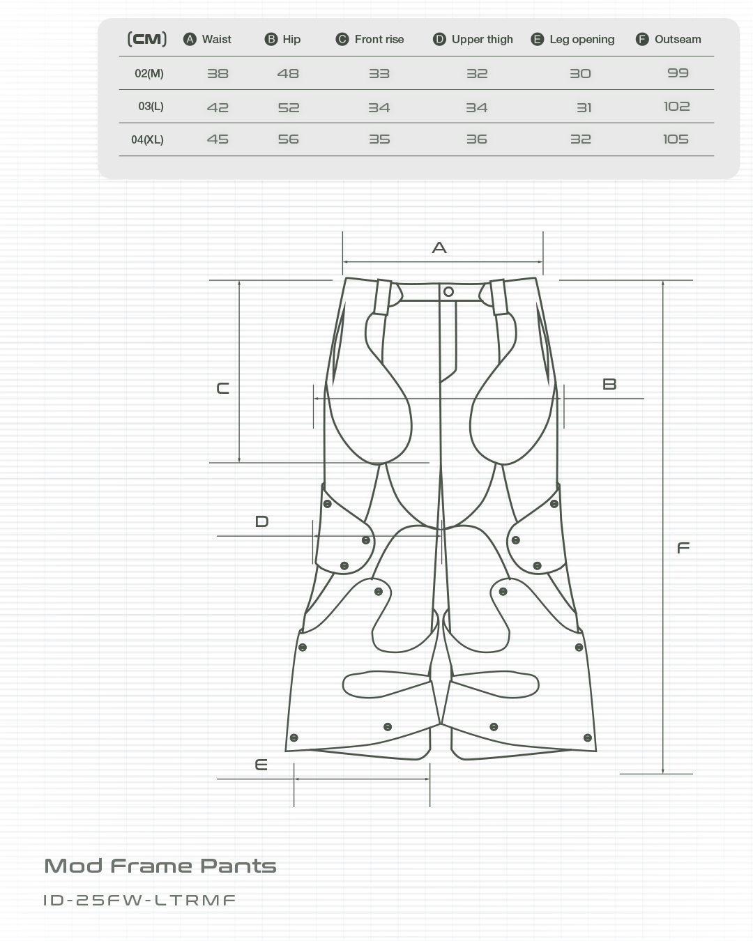 Mod Frame Pants