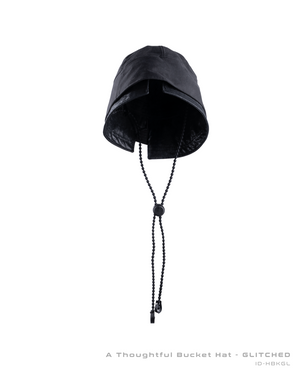 A Thoughtful Bucket Hat – GLITCHED