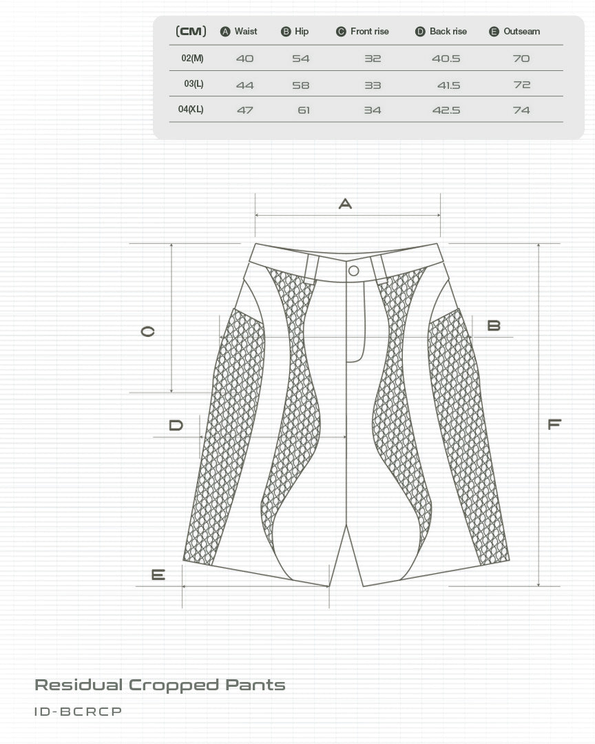 Residual Cropped Pants
