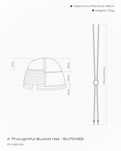 A Thoughtful Bucket Hat – GLITCHED