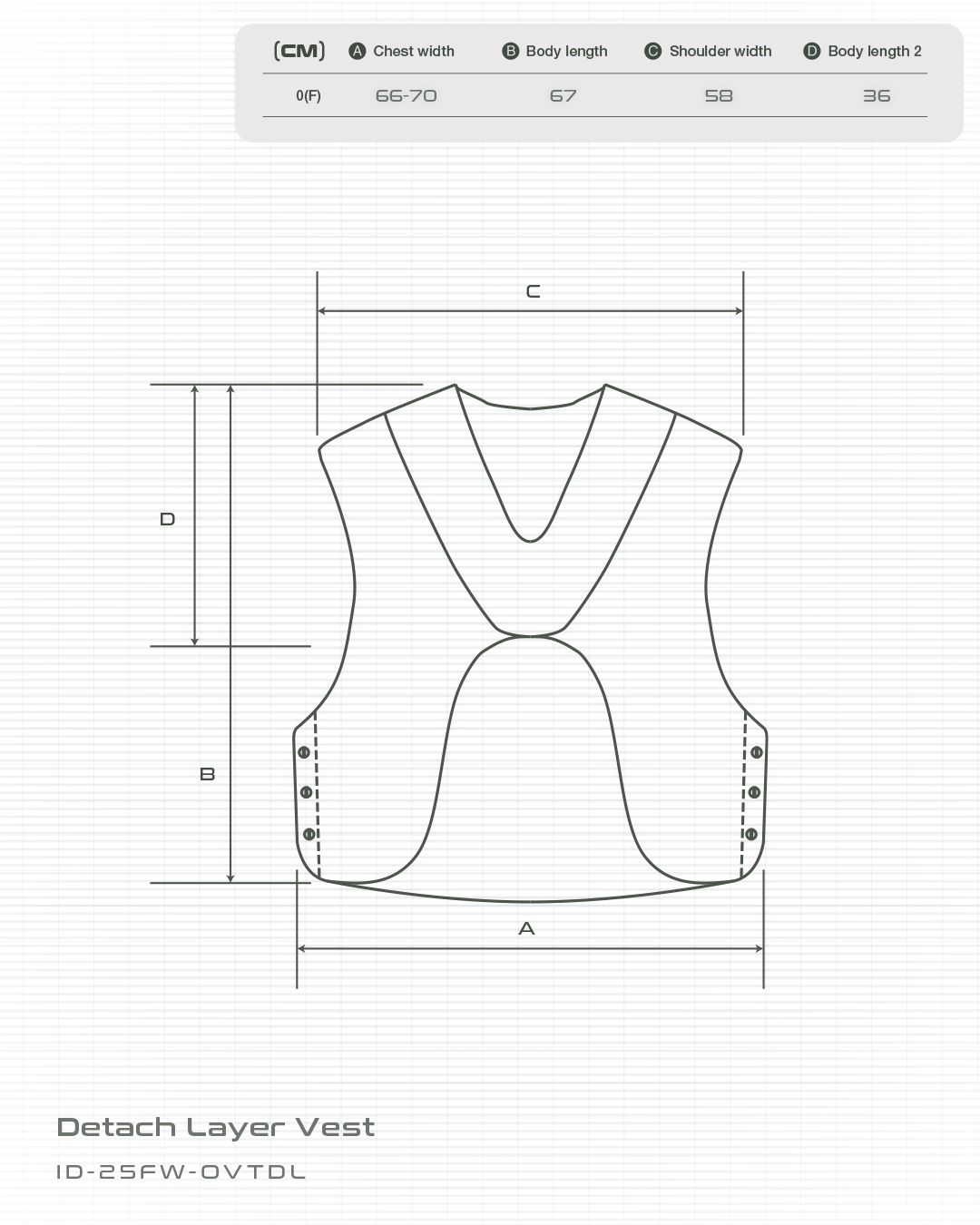 Detach Layer Vest