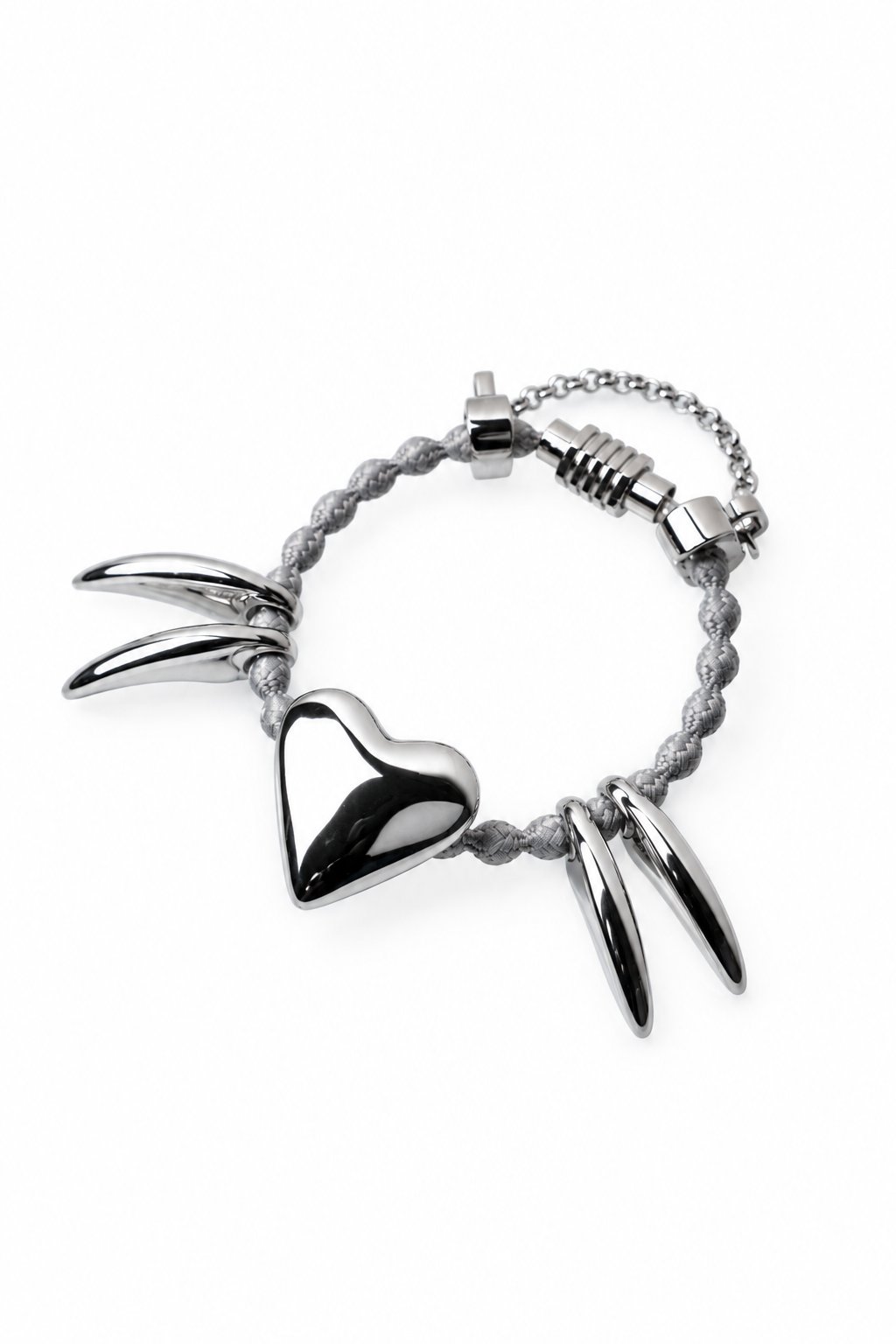 iN Bracelet-Heartbite 咬心手鍊 白背商品照 1