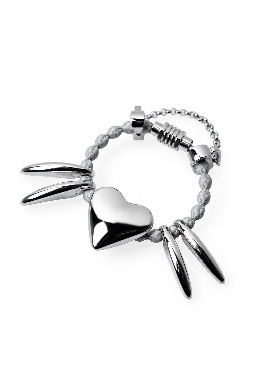 iN Bracelet-Heartbite 咬心手鍊 白背商品照 4