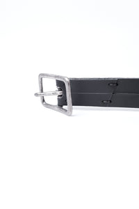Signal leather belt