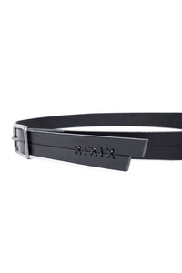 Signal leather belt