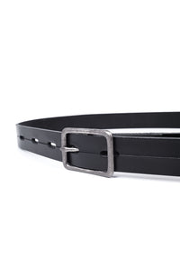 Signal leather belt