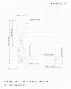 Nynodal™ S-T Key Chain