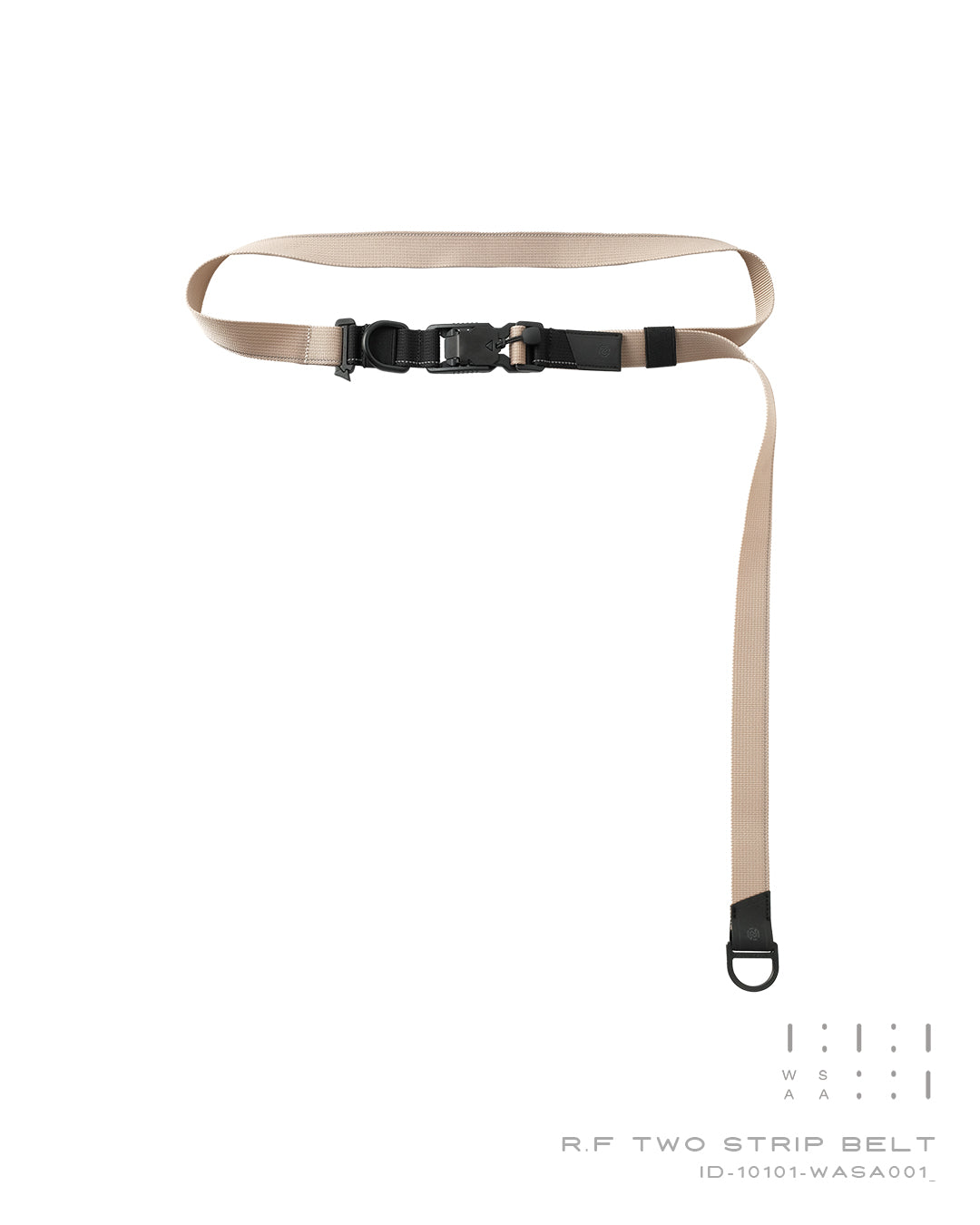 R.F Two strip belt - SAND