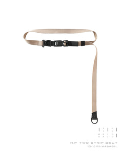 R.F Two strip belt - SAND