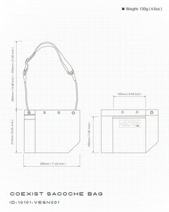 Coexist Sacoche Bag