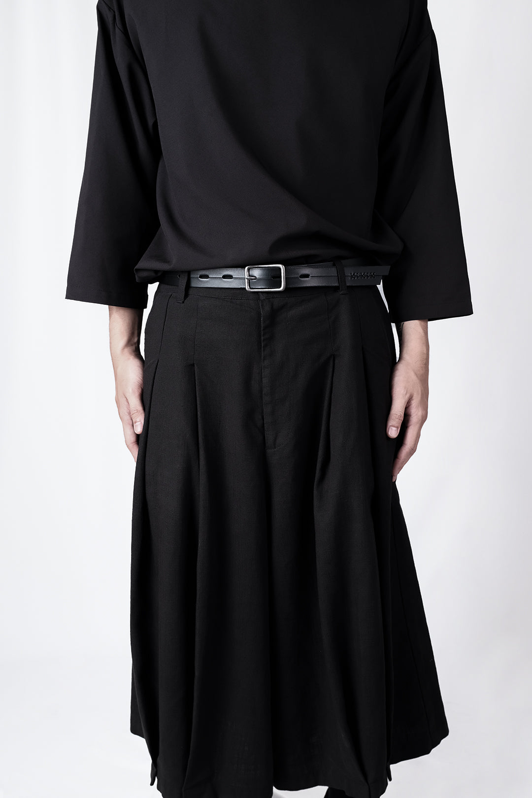 Signal leather belt