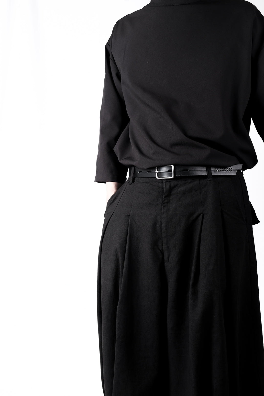 Signal leather belt
