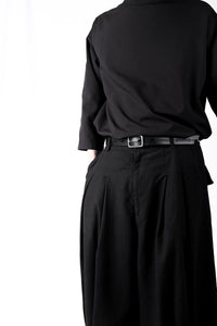 Signal leather belt