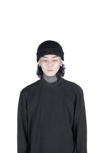 EYES rib-knit hat