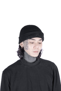 EYES rib-knit hat