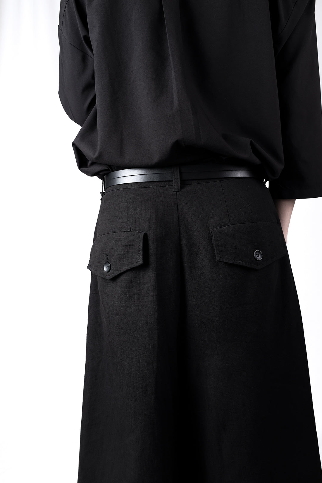 Signal leather belt